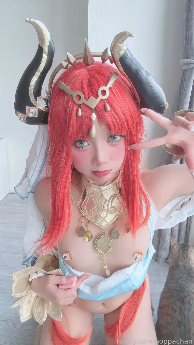 PoppaChan - Nilou [27P-31MB] tg@simisebaisi 【丝足阁】022.webp